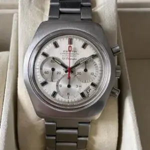 Zenith Zenith El Primero Chronograph A787 38mm Stainless steel Silver