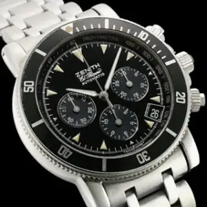Zenith Zenith El Primero 02.0471.400/21 39mm Stainless steel Black