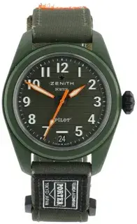 Zenith Zenith Pilot 49.4001.3620 40mm Ceramic Green