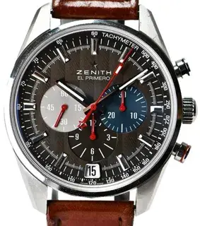 Zenith Zenith El Primero 03.2046.400/25.C771 42mm Stainless steel Gray