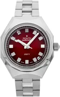 Zenith Zenith Defy 03.A3642.670/3691.M3642 37mm Stainless steel Red