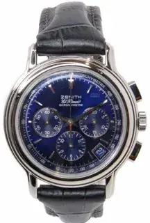 Zenith Zenith Chronomaster 14/01 0240 400 39mm Stainless steel Blue