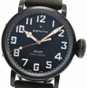 Zenith Zenith Pilot 11.2432.679/21.C900 45mm Stainless steel Black