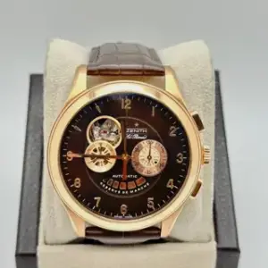 Zenith Zenith El Primero Chronograph 18.0520.4021 44mm Rose gold Brown