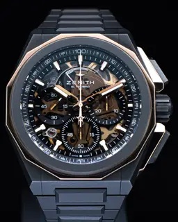 Zenith Zenith Defy Extreme 87.9100.9004/03.I001 45mm Rose gold and Titanium Skeletonized
