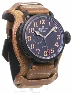 Zenith Zenith Pilot 96.2431.693/21.c738 48mm Titanium Black