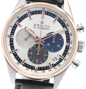 Zenith Zenith El Primero 51.2150.400/69.C713 38mm Rose gold and Stainless steel Silver