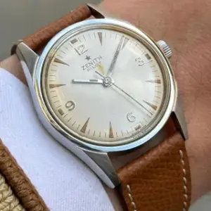 Zenith Zenith Pilot 126,40T, 12.68Z 34mm Stainless steel Brown