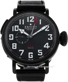 Zenith Zenith Pilot 96.2430.693/21.C703 48mm Titanium Black