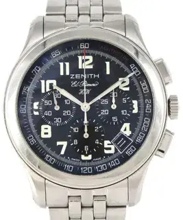 Zenith Zenith El Primero 02.0500.420/24 39.5mm Stainless steel Black