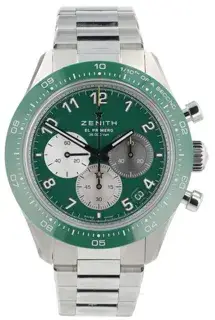 Zenith Zenith Chronomaster 03.3117.3600 41mm Stainless steel Green