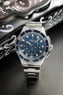 Zenith Zenith El Primero 03.2067.405/51.M2060 45mm Stainless steel Blue