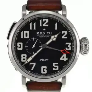 Zenith Zenith Pilot 03.2430.693/21.C723 24mm Stainless steel Black