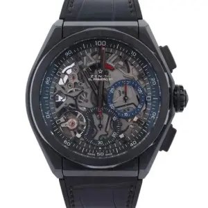 Zenith Zenith El Primero21 44mm Skeleton Dial Watch Ref# 49.9000.9004/78.R582