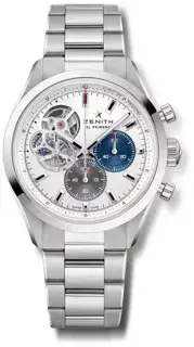 Zenith Zenith El Primero 03.3300.3604/69.M330 39.5mm Stainless steel Silver