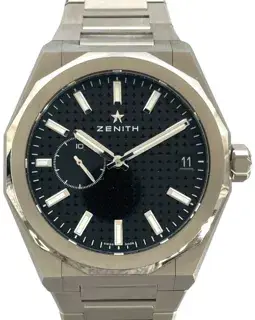 Zenith Zenith Defy 03.9300.3620/21.I001 41mm Stainless steel Black