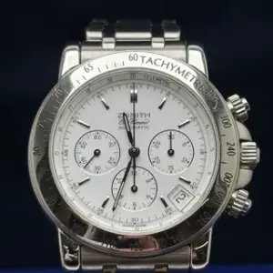 Zenith Zenith El Primero Chronograph 01.0360.400 40mm Stainless steel White