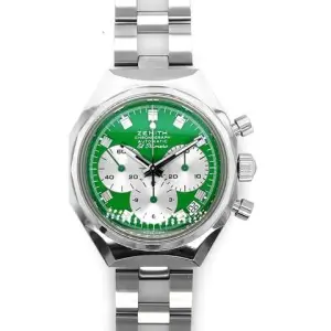 Zenith Zenith DefyRevival A780 Green Chronograph USM (2025 Limited Edition) 37mm 03.A780.400-2/9