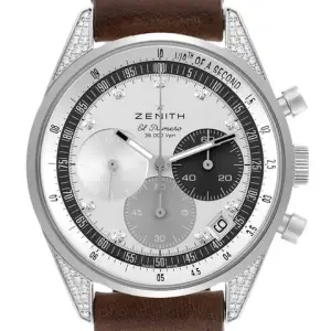 Zenith Zenith El Primero Chronomaster LadyOriginal 38mm Steel Diamond Ladies Watch 16.3200.3600 Card