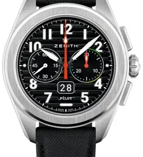 Zenith Zenith Pilot 03.4000.3652/21.I001 42.5mm Stainless steel Black