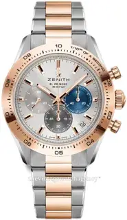 Zenith Zenith Chronomaster Sport 51.3100.3600/69.M3100 41mm Rose gold and Stainless steel Silver