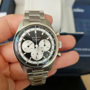 Zenith Zenith Chronomaster Original 03.3200.3600/21.M3200 38mm Stainless steel Black