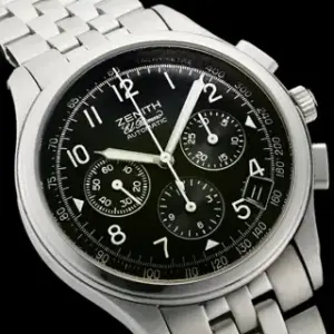 Zenith Zenith El Primero 02.0500.400/24 38mm Stainless steel Black