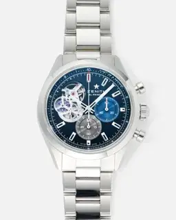 Zenith Zenith El Primero 03.3300.3604/21.M3300 39mm Stainless steel Black