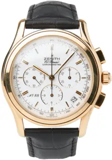 Zenith Zenith El Primero Chronograph 30.0220.400 Yellow gold White