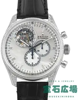 Zenith Zenith El Primero Tourbillon 45.2053.4035 44mm White gold White