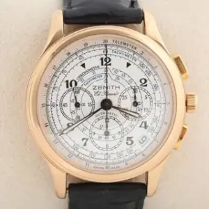 Zenith Zenith El Primero Chronograph 17.0500.400 38mm Rose gold White