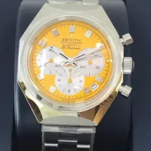 Zenith Zenith Defy 03.A780.400-1/65.M3642 37mm Stainless steel Yellow