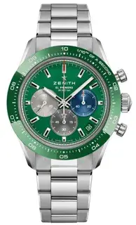 Zenith Zenith Chronomaster 03.3119.3600/56.M3100 41mm Stainless steel Green