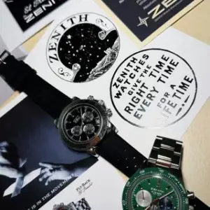 Zenith Zenith El Primero Chronograph 15/02-0460-400 40mm Stainless steel Black