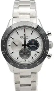 Zenith Zenith Chronomaster Sport 3600 03.3100.3600/69.M3100 41mm Stainless steel Silver