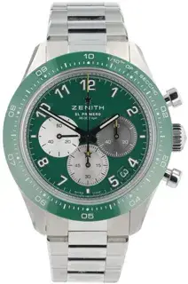 Zenith Zenith Chronomaster 03.3117.3600/56.M3100 41mm Stainless steel Green