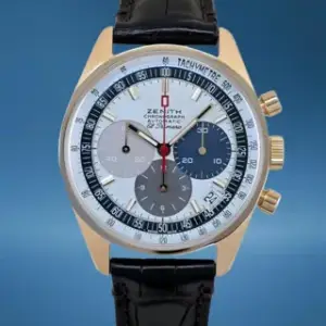 Zenith Zenith Revival 30.A386.400/69.C807 38mm Yellow gold White