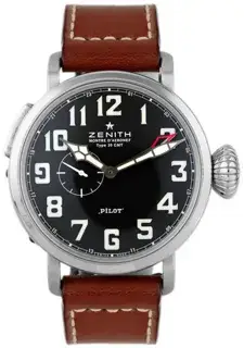 Zenith Zenith Pilot 03.2430.693/21.C723 48mm Stainless steel Black