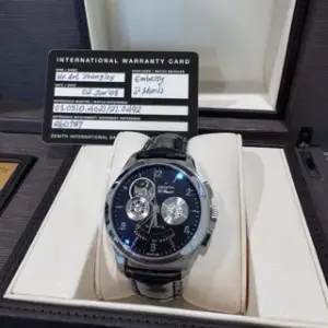 Zenith Zenith El Primero Chronograph 03.0510.4021 40mm Stainless steel Black