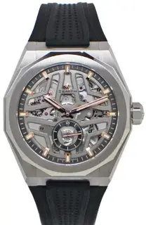 Zenith Zenith Defy 03.9300.3620/80.I001 41mm Stainless steel Gray