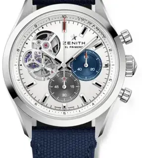 Zenith Zenith El Primero 03.3300.3604/69.C823 39.5mm Stainless steel Silver