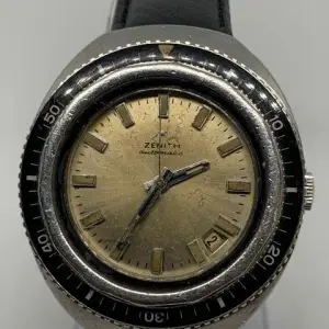 Zenith ZenithSub sea diver professional 1000m Rare vintage zenith sub sea diver professional 1000m 1970