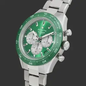 Zenith Zenith Chronomaster Sport 03.3108.3600/57.M3100 41mm Stainless steel Green