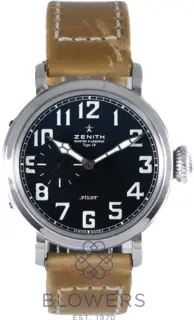 Zenith Zenith Pilot 20.03.1930.681/21.C723 40mm Stainless steel Black