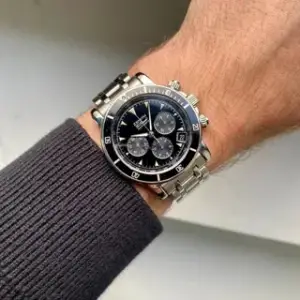 Zenith Zenith El Primero Chronograph 15/02-0470-400 Stainless steel Black