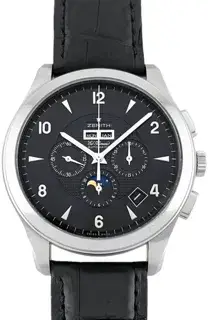Zenith Zenith El Primero 03.0520.4100/22.C492 44mm Stainless steel Black