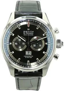 Zenith Zenith El Primero 03.2050.4026/91.C630 44mm Stainless steel Black