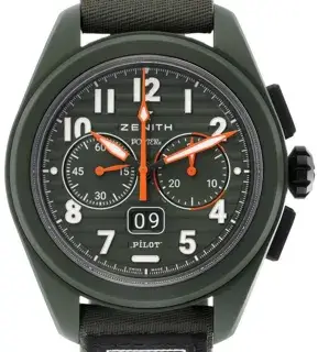 Zenith Zenith Pilot 49.4001.3652 42mm khaki green ceramic Khaki