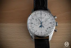 Zenith El Primero 410 Triple Calendar and MoonPhase Chronograph