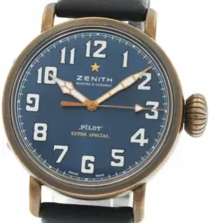 Zenith Zenith Pilot 29.1940.679/57.C808 40mm Bronze Blue